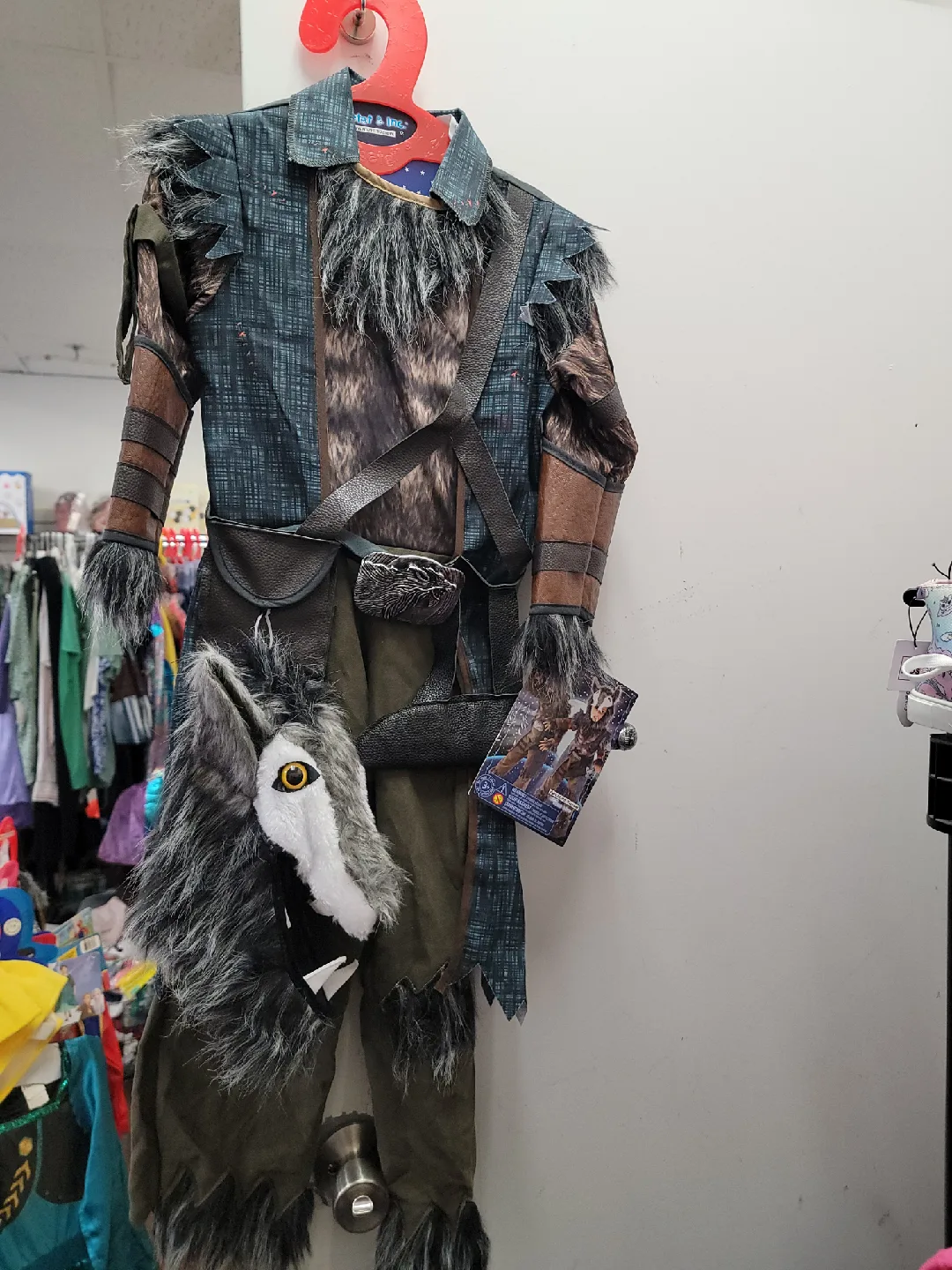 Halloween Werewolf Costume Size 3/4 New thumbnail