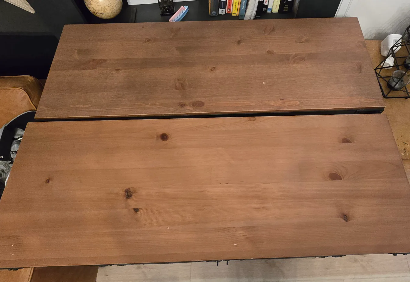 IKEA FJÄLLBO Shelf Unit, Black/Wood image indicator(4)