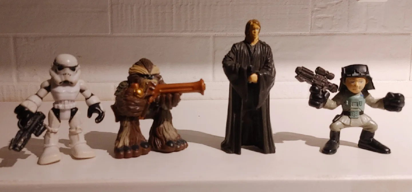Star Wars Action Figures Lot image indicator(8)