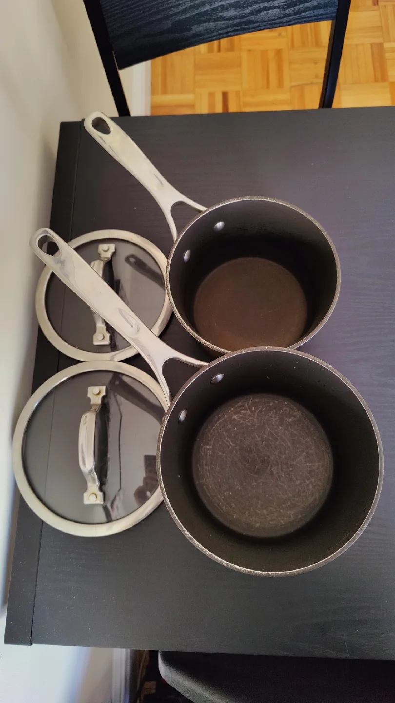 Used Sauce Pans with Lids image indicator(2)
