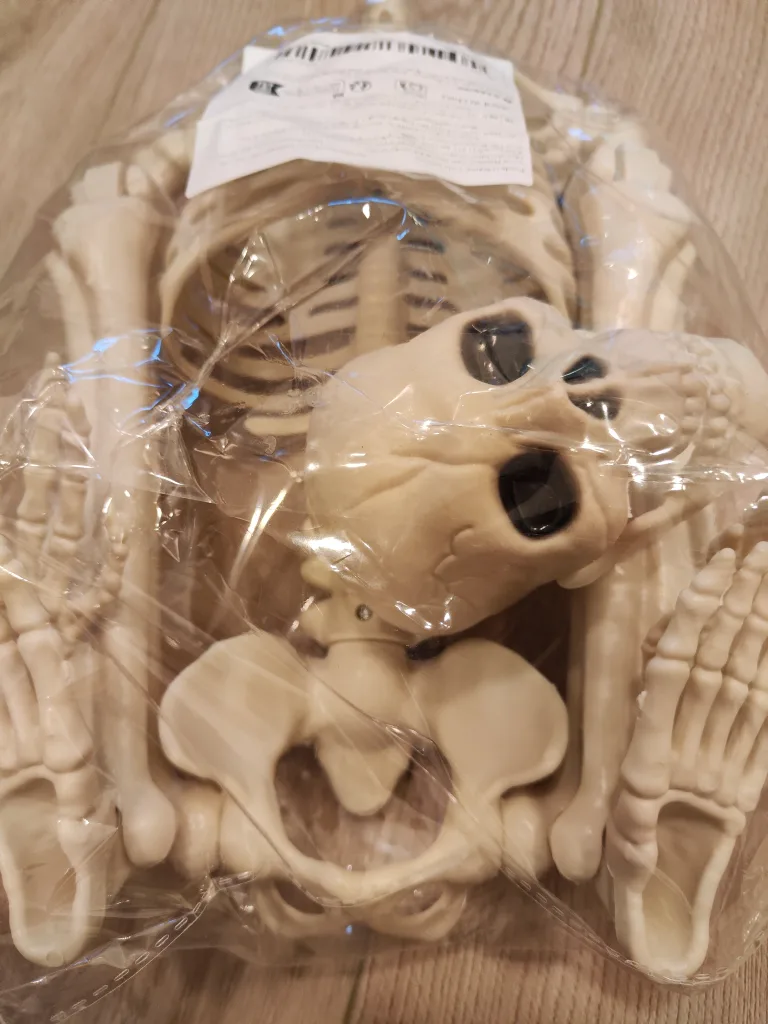 Skeleton Halloween Decoration, New in Package thumbnail