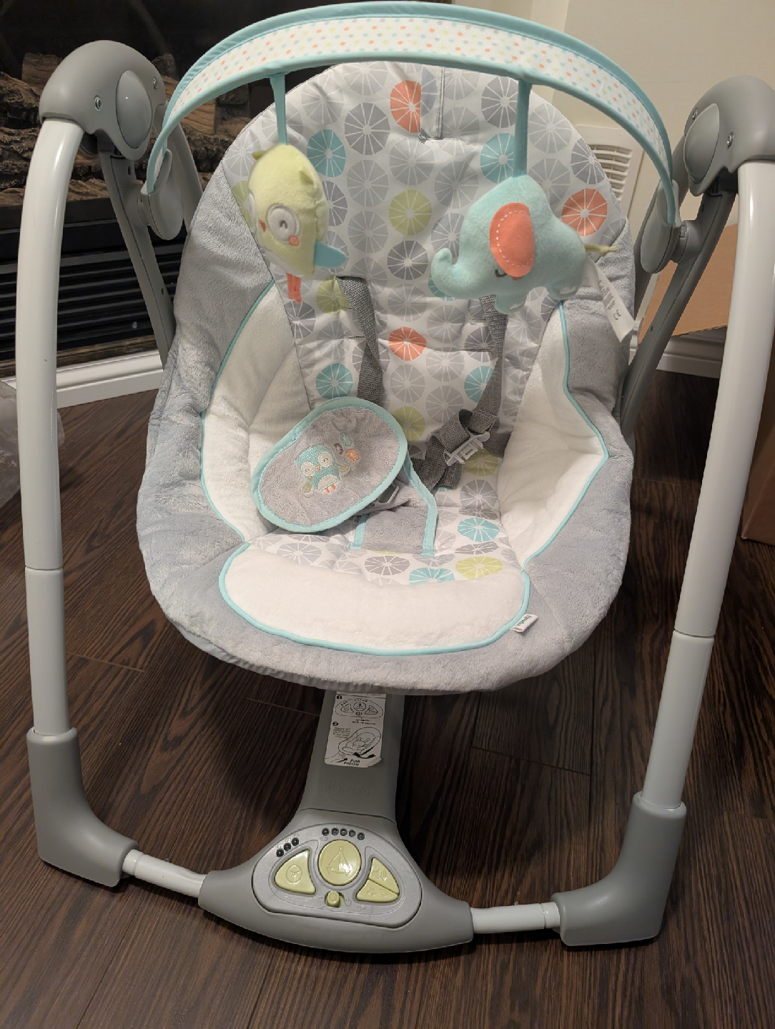 Ingenuity ConvertMe Swing-2-Seat Portable Baby Swing