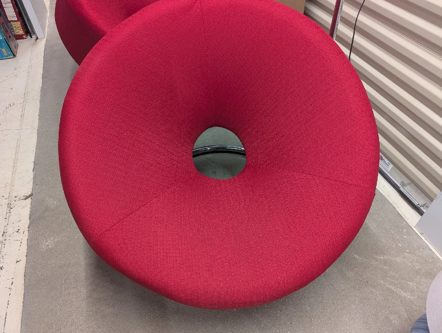 Red Donut Chair 1 of 2 image indicator(3)