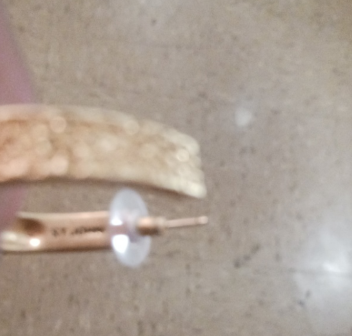 St.john's vintage  Gold Tone Hoop Earrings - photo 4