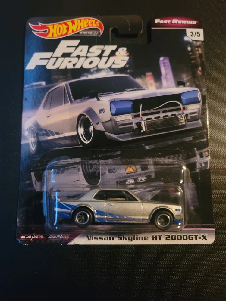 Hot Wheels Fast & Furious Nissan Skyline HT 2000GT-X thumbnail