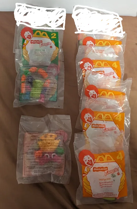 McDonald's Happy Meal Toy Nickelodeon TANGLE TWIST A ZOID image indicator(2)