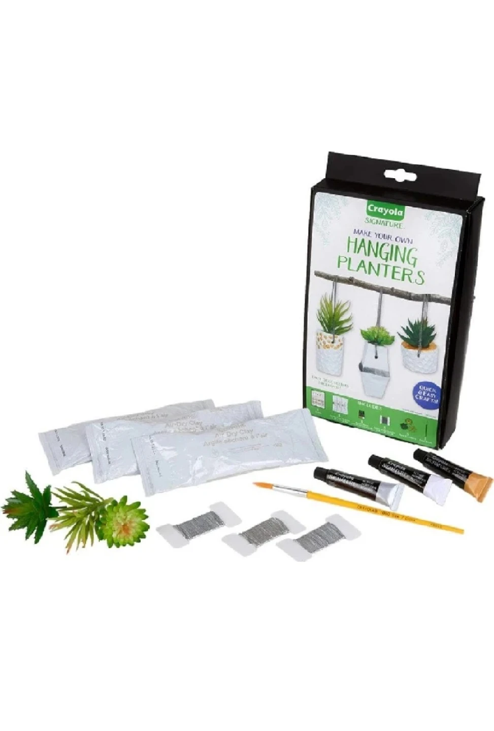 Crayola Signature Hanging Planters DIY Craft Kit - photo 3