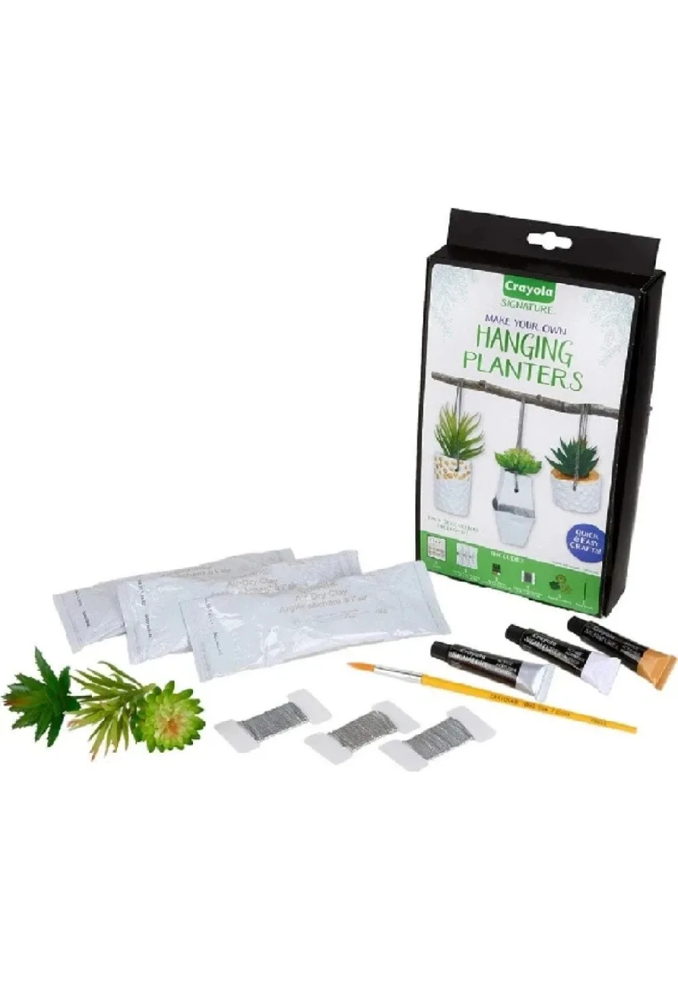 Crayola Signature Hanging Planters DIY Craft Kit image indicator(3)