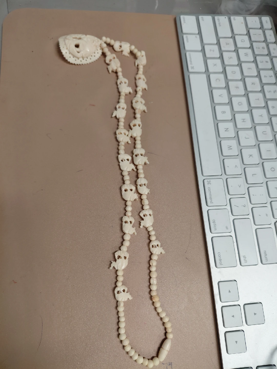 Elephant necklace ( Ivory) - photo 2