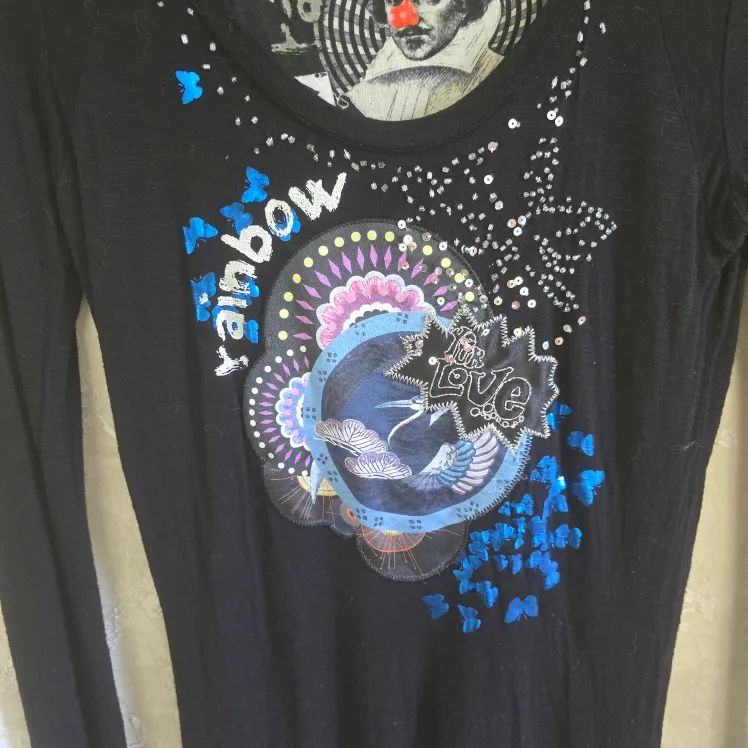 Desigual Black Long Sleeve Top image indicator(3)