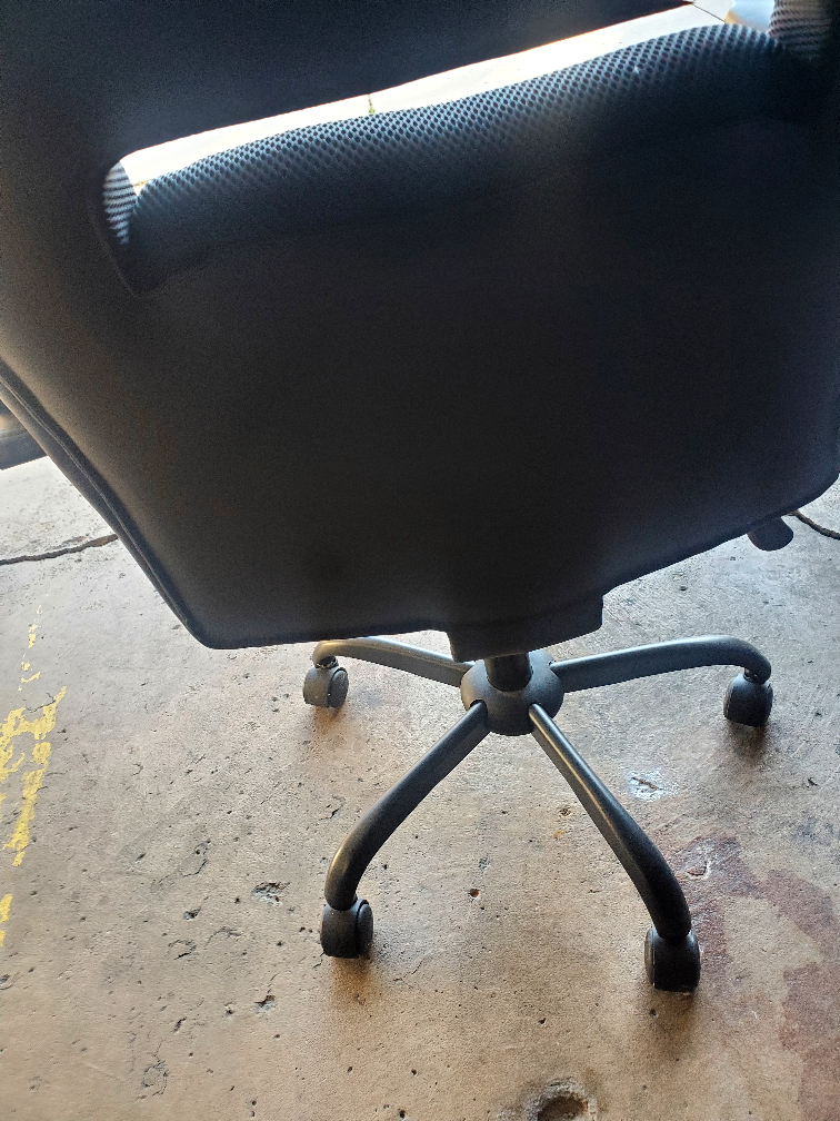 Black Office Chair with Lumbar Support - photo 4
