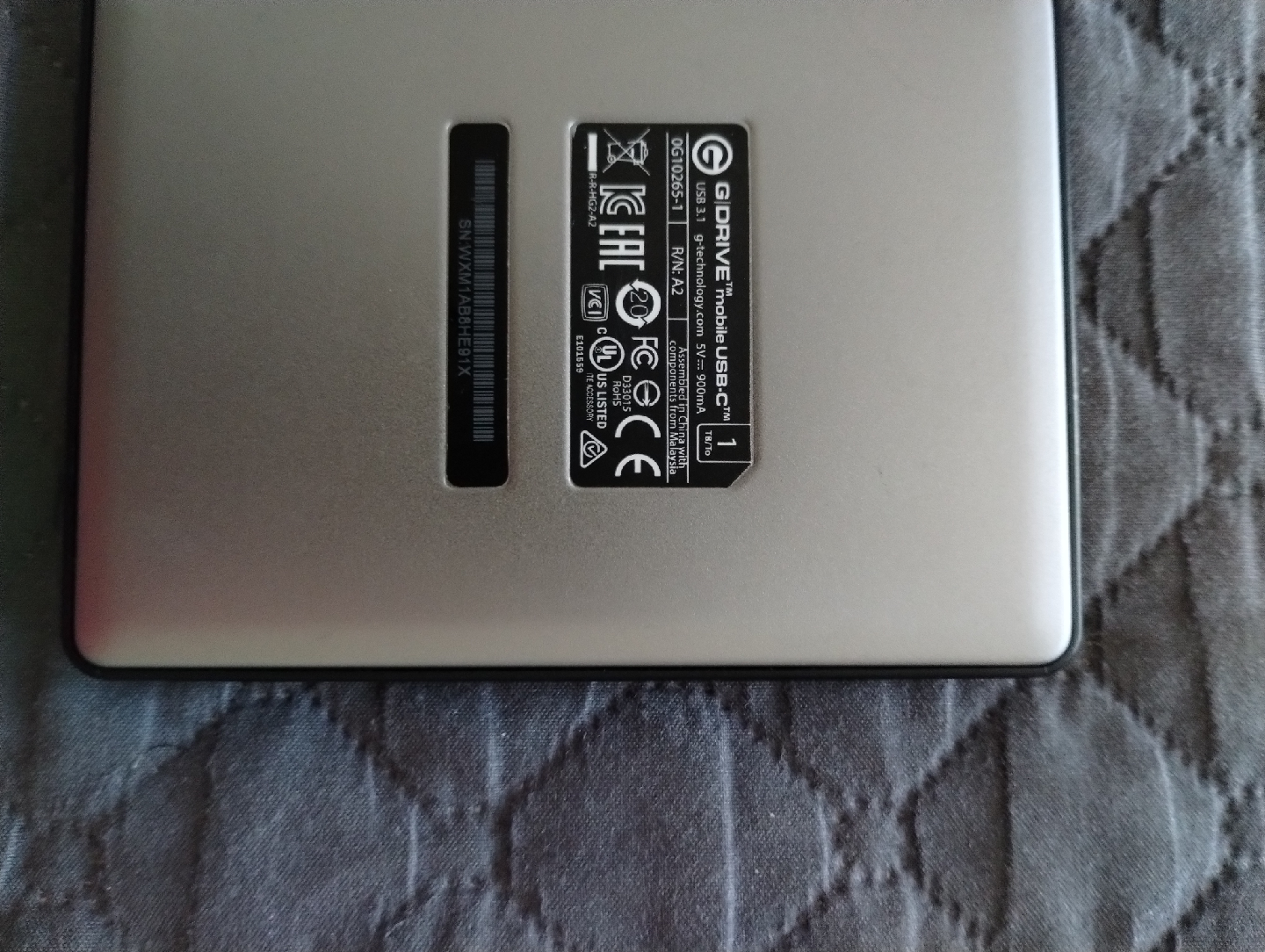G-Drive Mobile USB-C 1TB External Hard Drive - photo 2