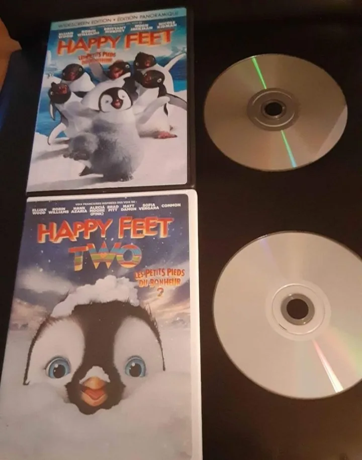 Happy Feet & Happy Feet Two DVDs image indicator(3)
