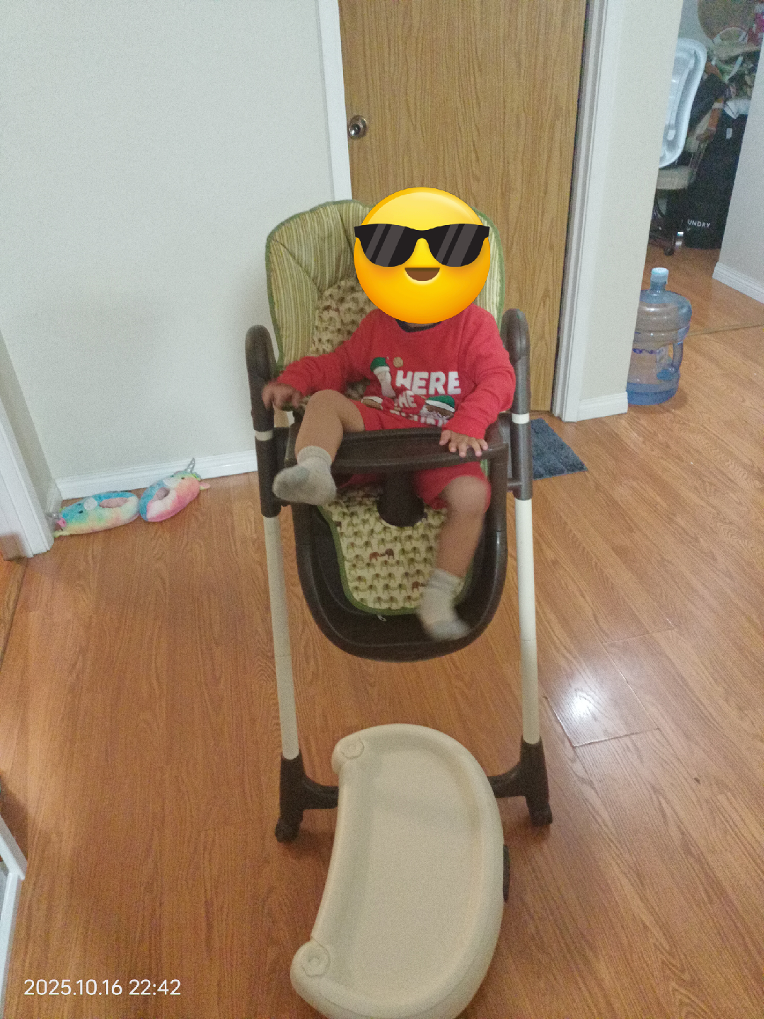 Graco High Chair - Elephant Print
