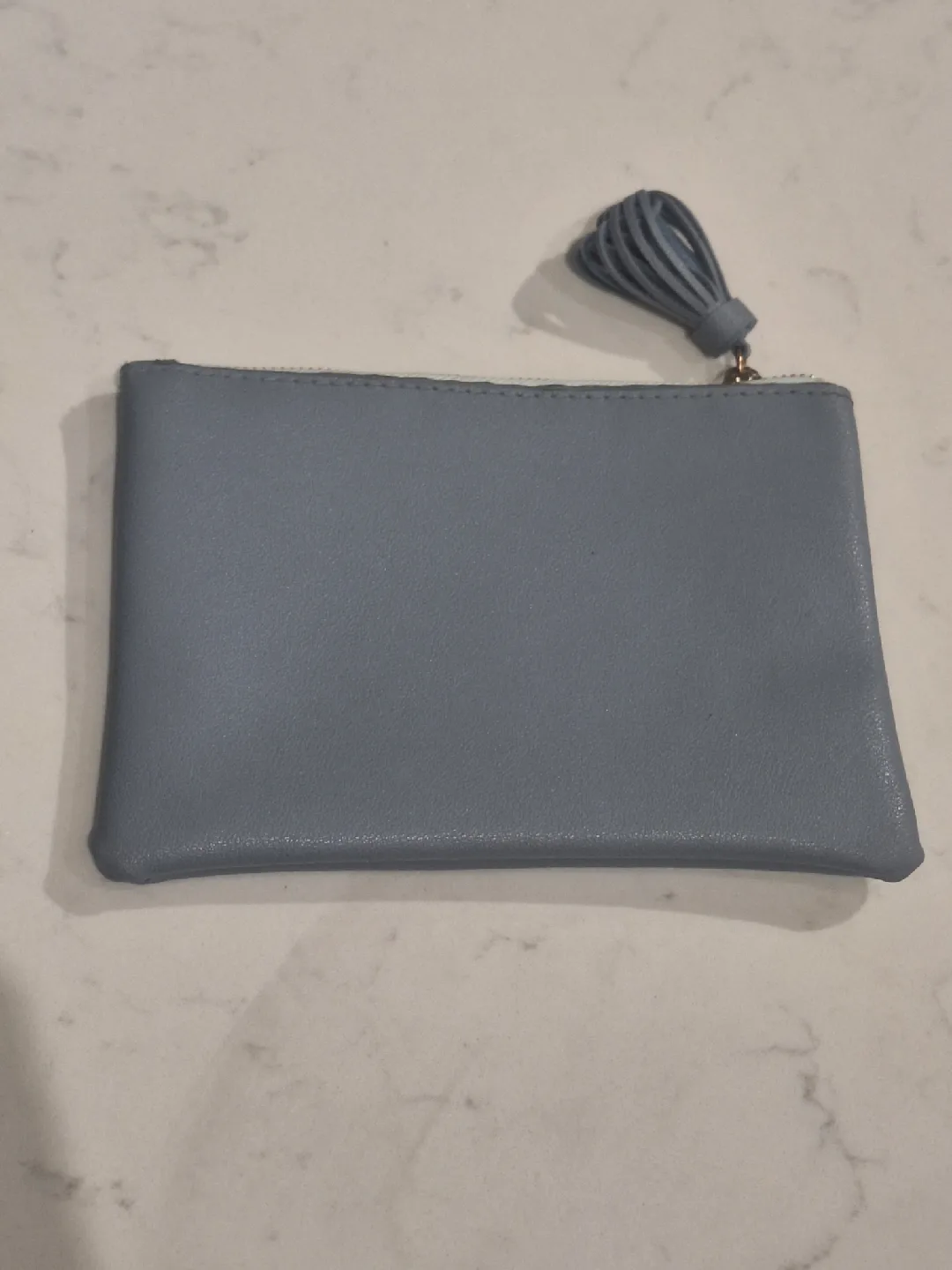Blue Zippered Pouch image indicator(2)