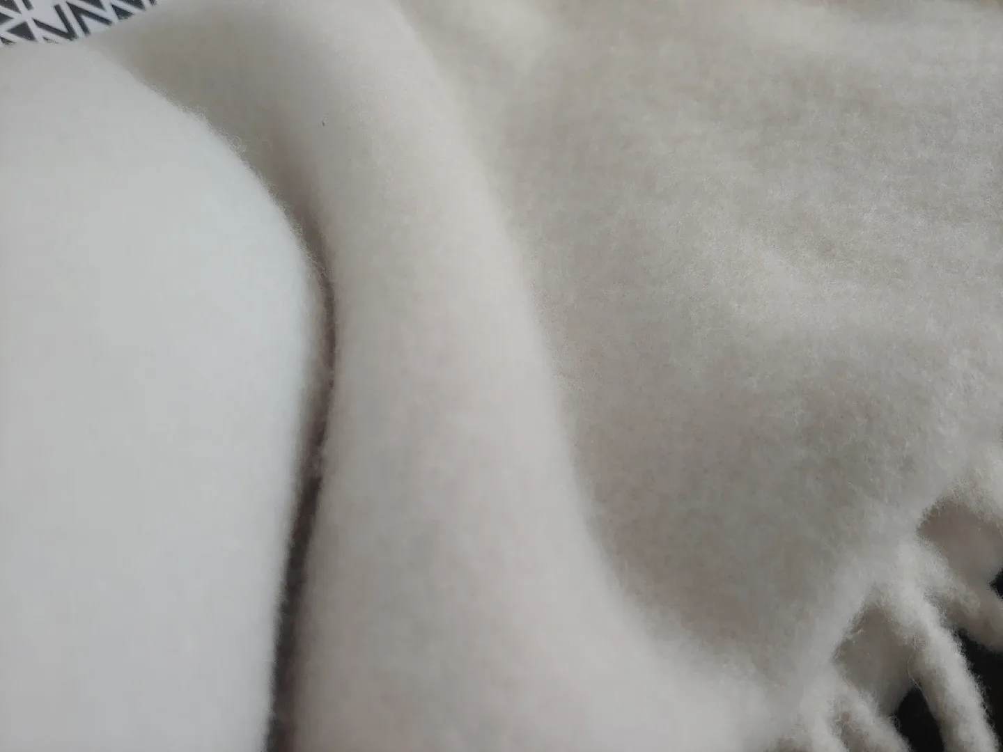 Nordstrom Ivory winter Scarf - New with Tags image indicator(4)