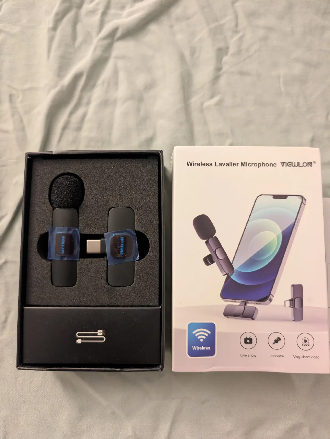 New Wireless Lavalier Microphone