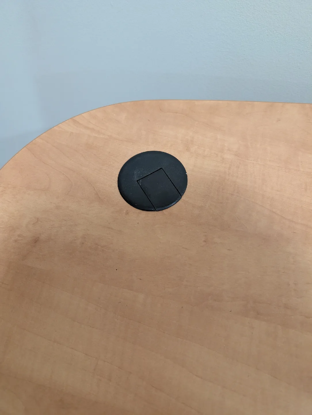 Wood color Desk with Black Legs🧡 image indicator(4)