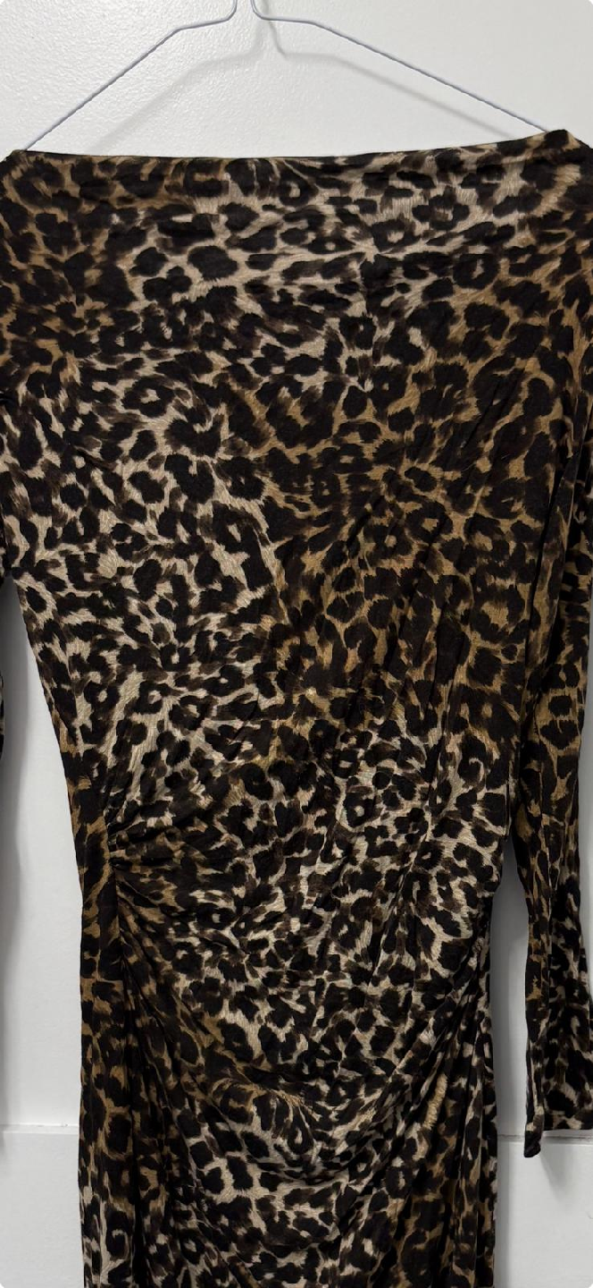 MNG Collection Leopard Print Dress - photo 3