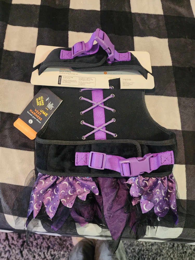 Thrills & Chills Witch Costume Vest Harness - Large - photo 2