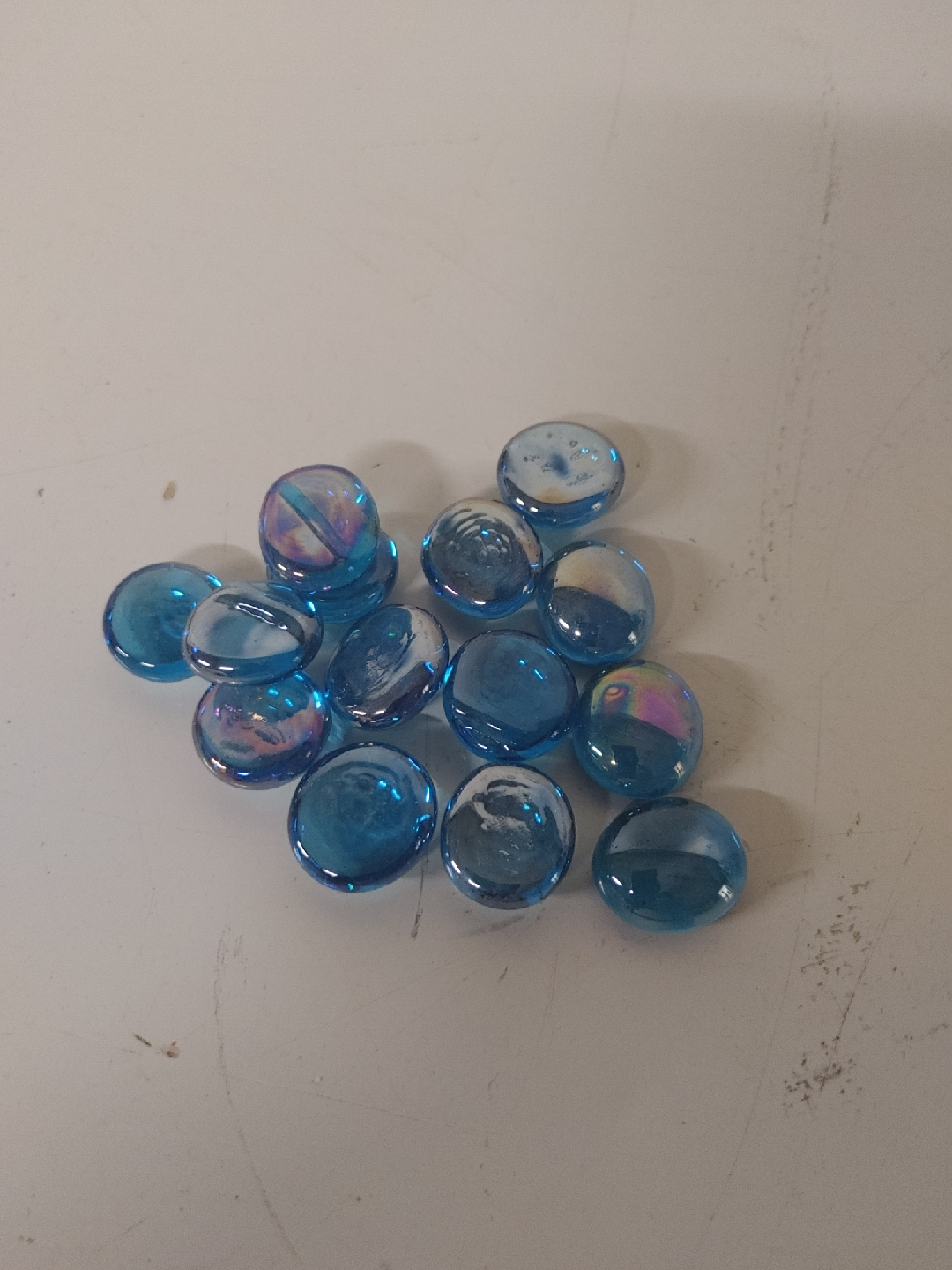 Blue Glass Gems