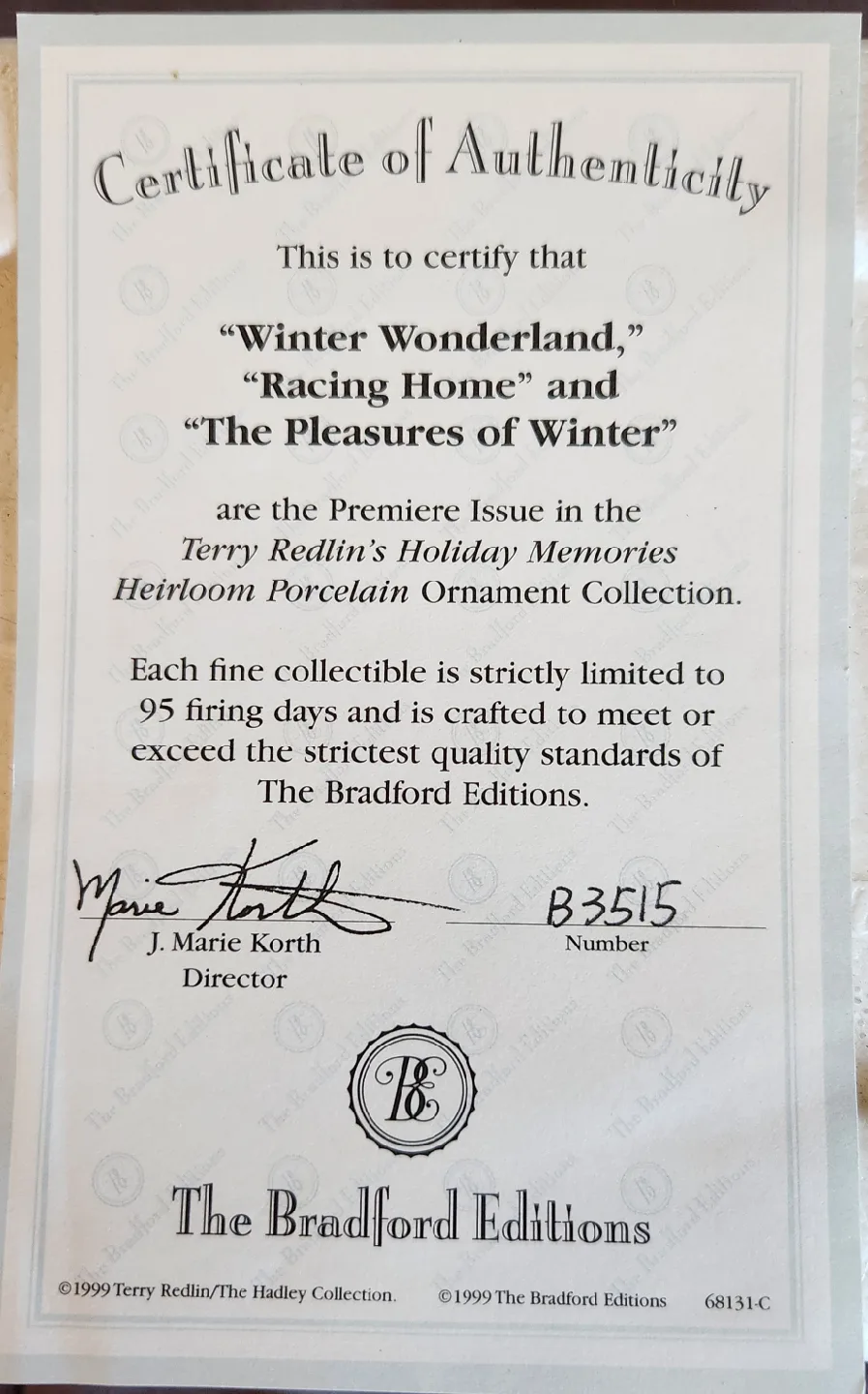 The Bradford Editions Ornament Collection image indicator(2)