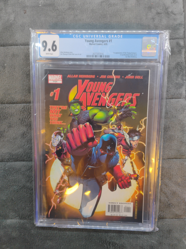 CGC 9.6 Young Avengers #1 Marvel Comic