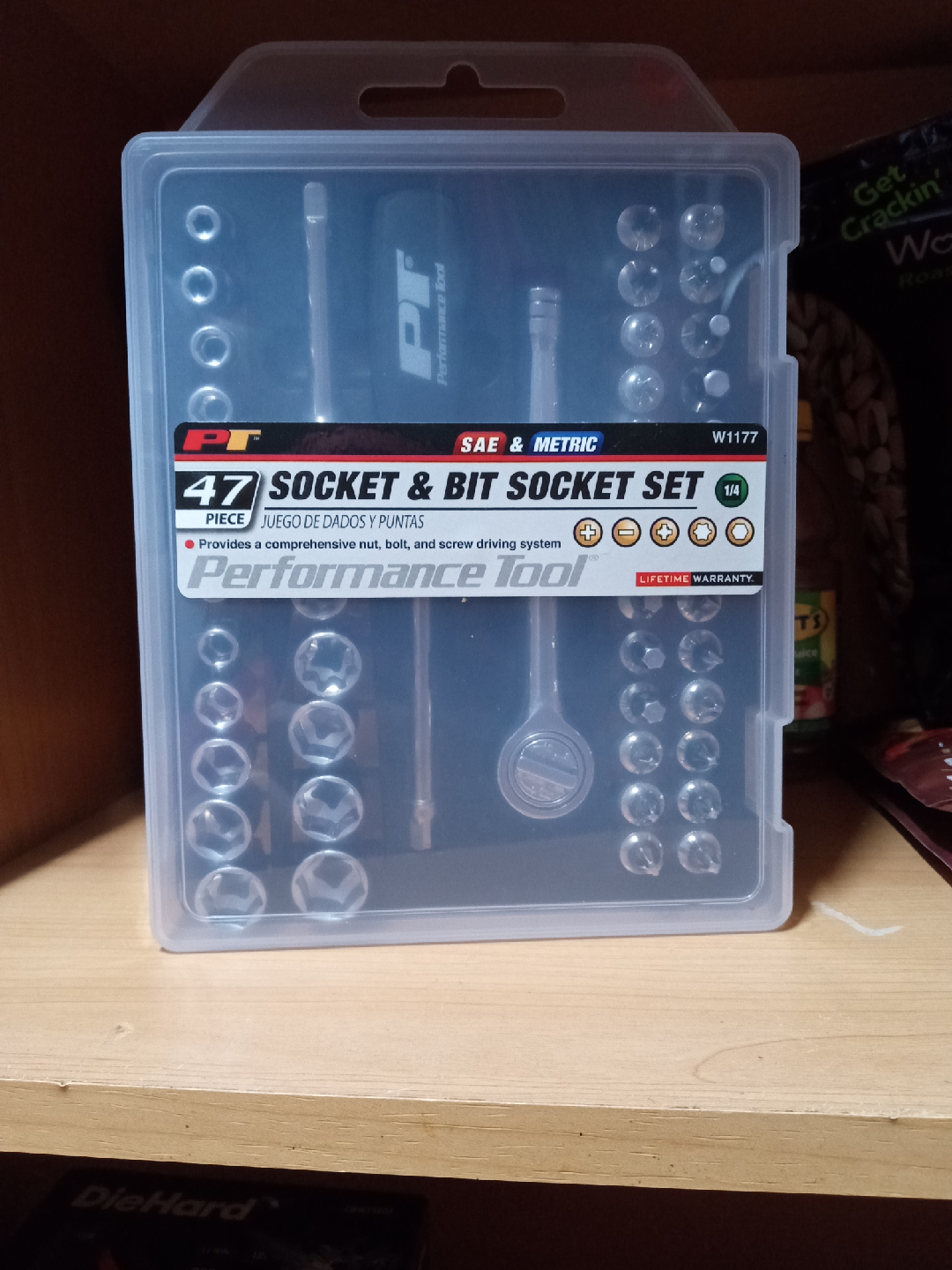 Performance Tool 47-Piece Socket & Bit Set - New!