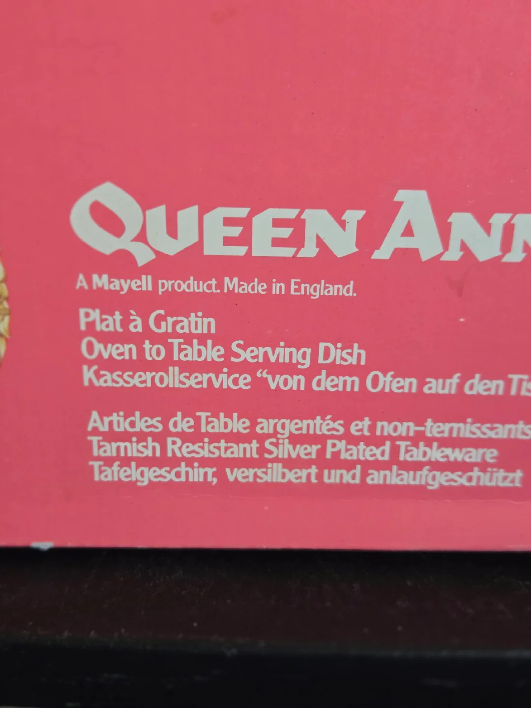Vintage Queen Anne Oven to Table Serving Dish image indicator(2)