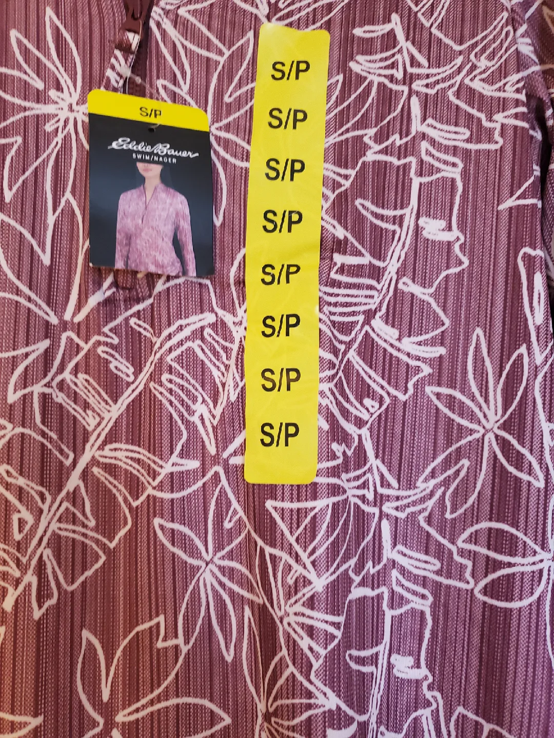 Eddie Bauer Swim/Hager Top - Size S/P - New with Tags image indicator(2)