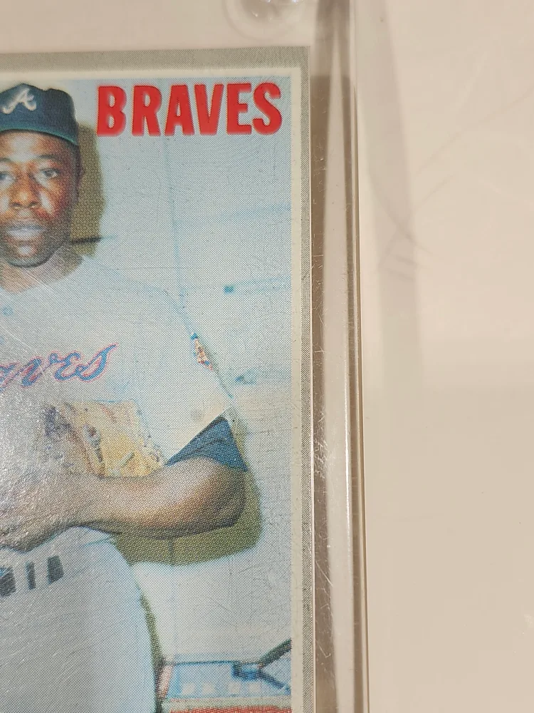 Hank Aaron 1970 Topps 500 Baseball Card image indicator(8)