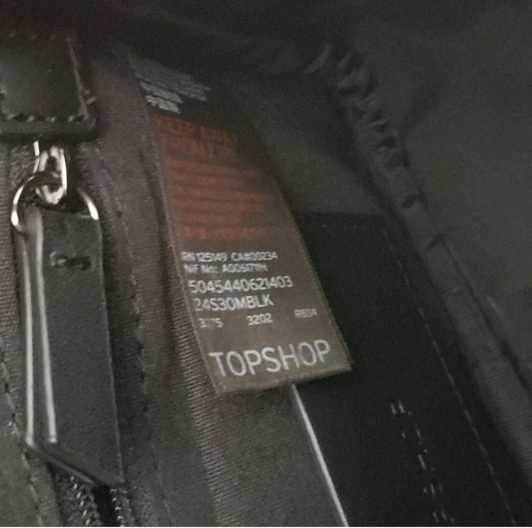 Black Floral Embroidered Crossbody Bag image indicator(8)