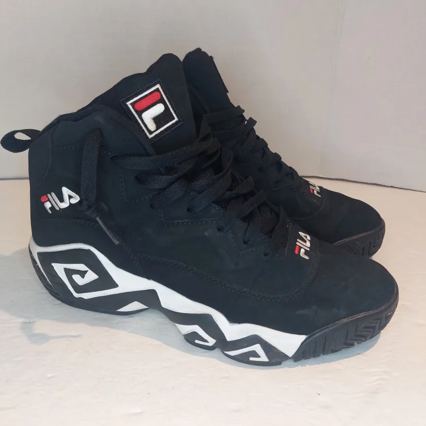 Fila Black High Top Sneakers image indicator(2)