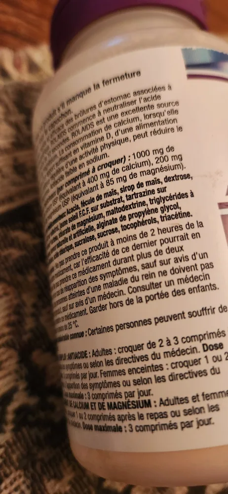 Rolaids Ultra Strength Assorted Fruits, 72 Tablets image indicator(2)