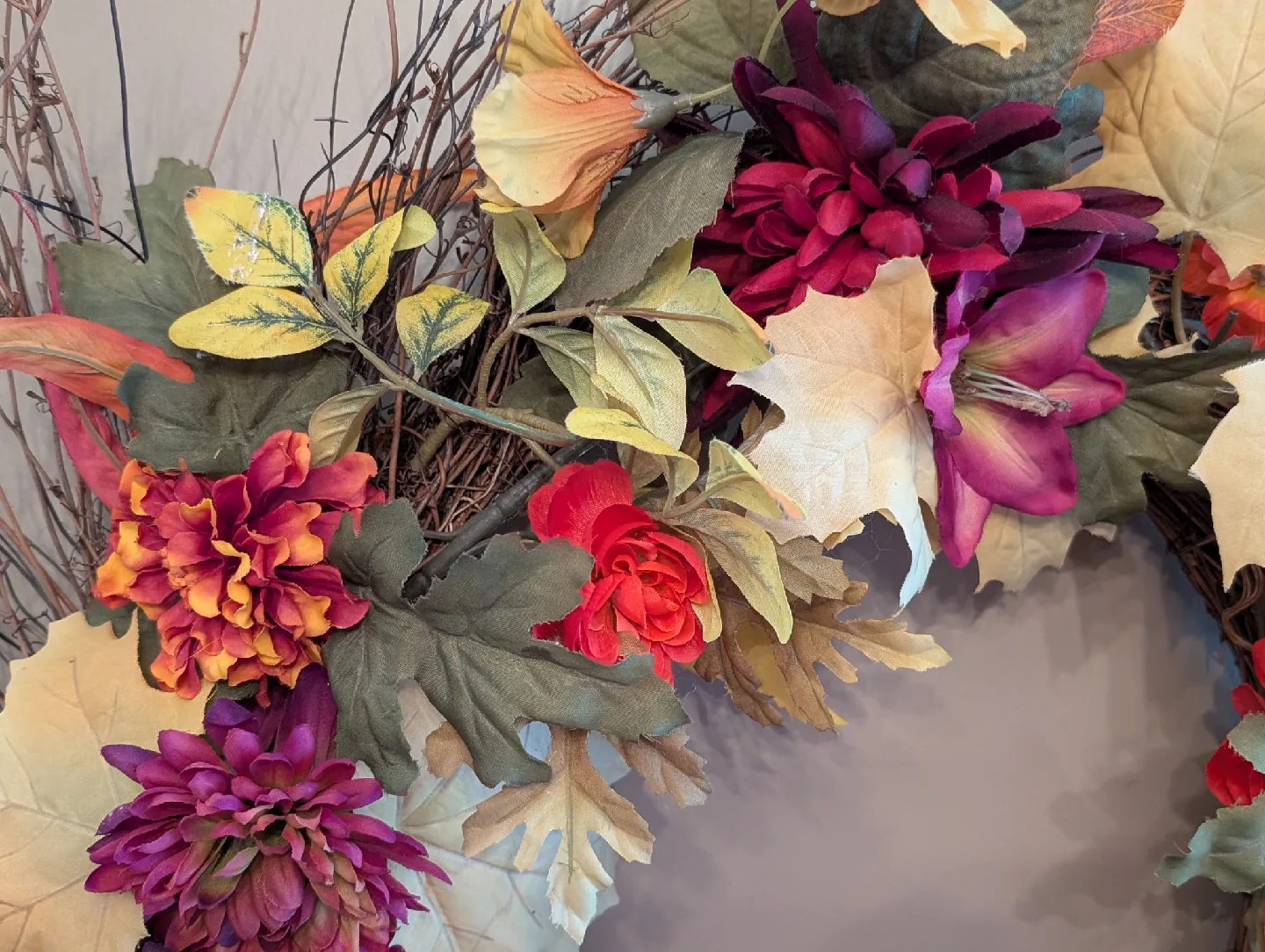GORGEOUS High-end FALL Wreath 🧡 image indicator(3)