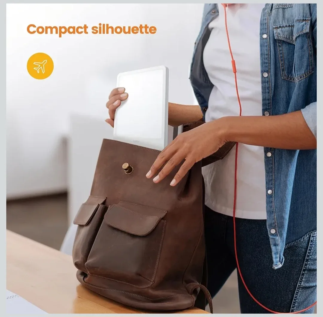 LASTAR Sun Lamp, UV Free 10000 Lux Sunlight Lamp with ... image indicator(7)