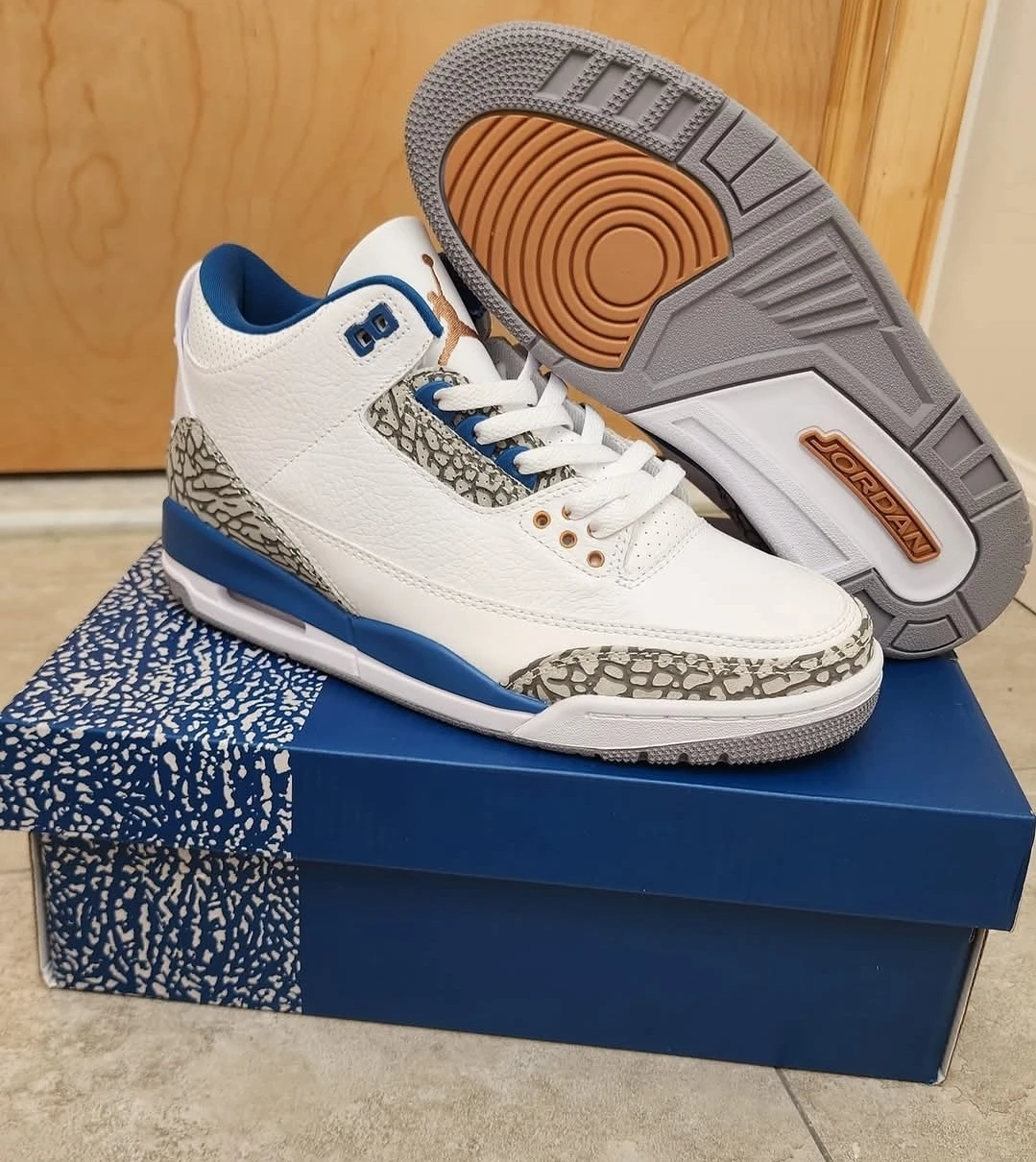 Air Jordan 3 Retro 'Racer Blue' Size 7
