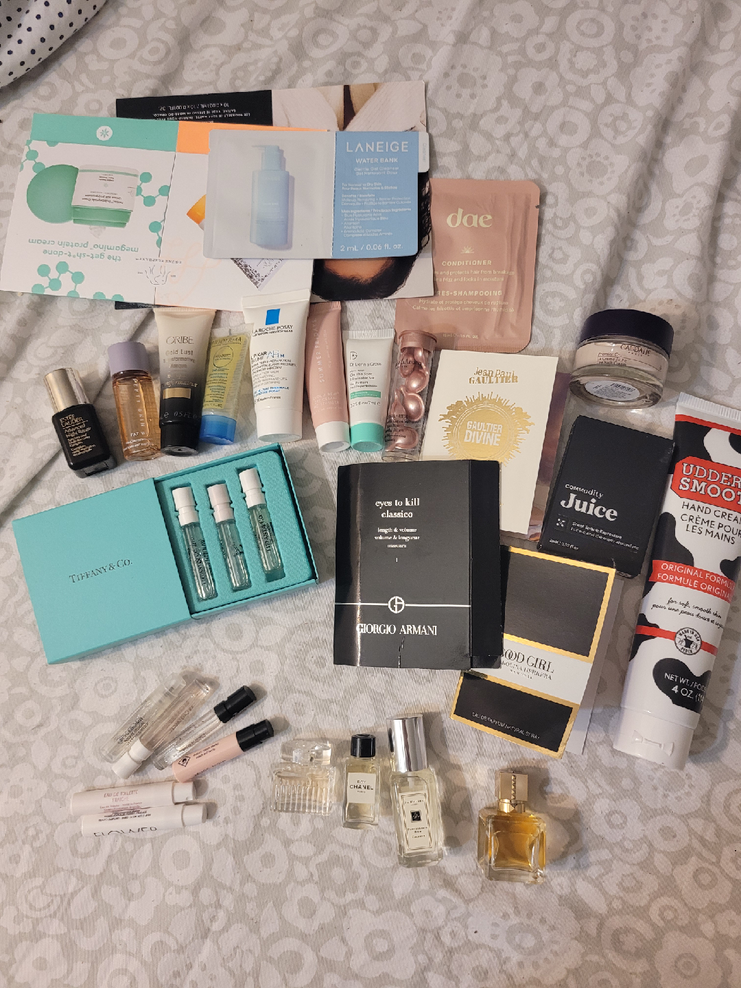 Mixed Perfume Sample Lot - Chanel, Jo Malone, More