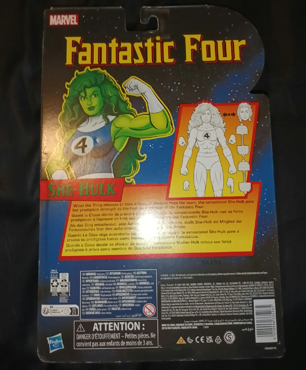 Marvel Legends She-Hulk - The Fantastic Four image indicator(2)