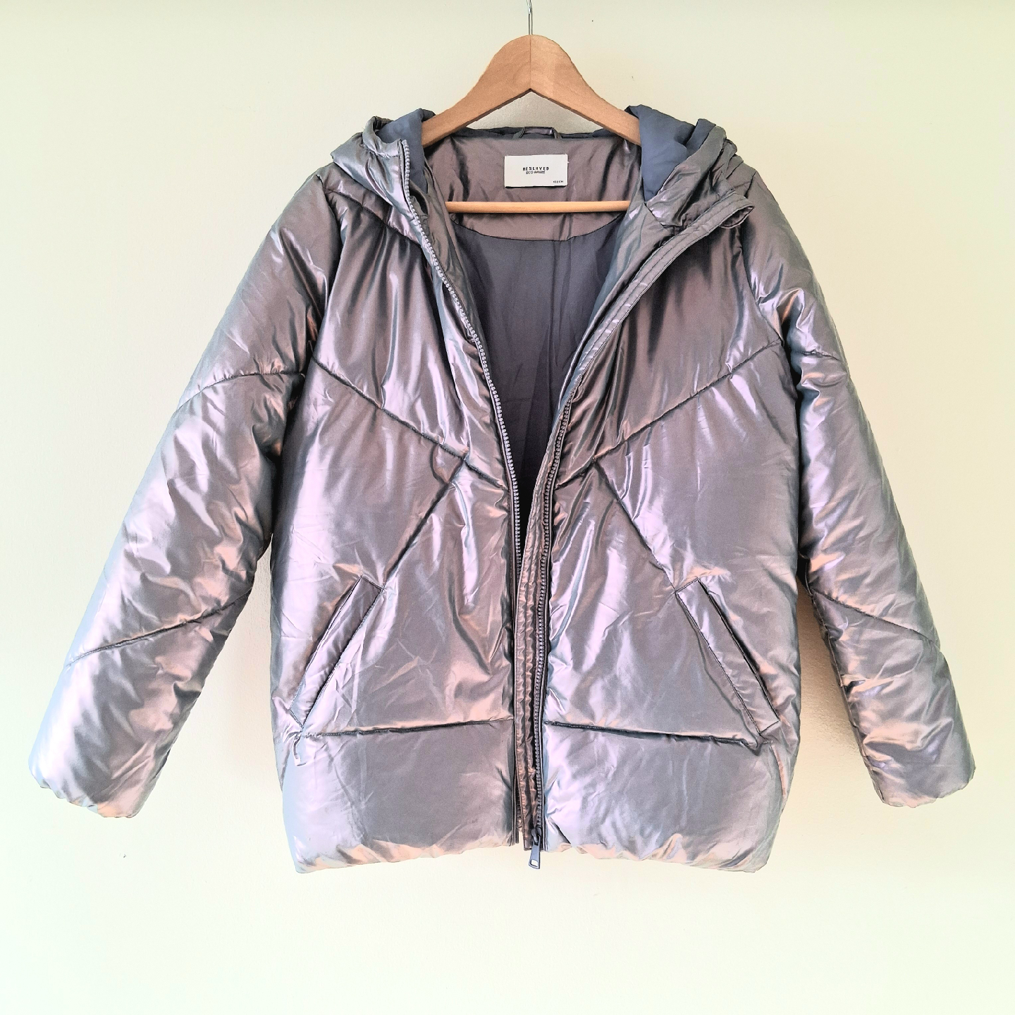 Shell Shine Grey Puffer, Women S