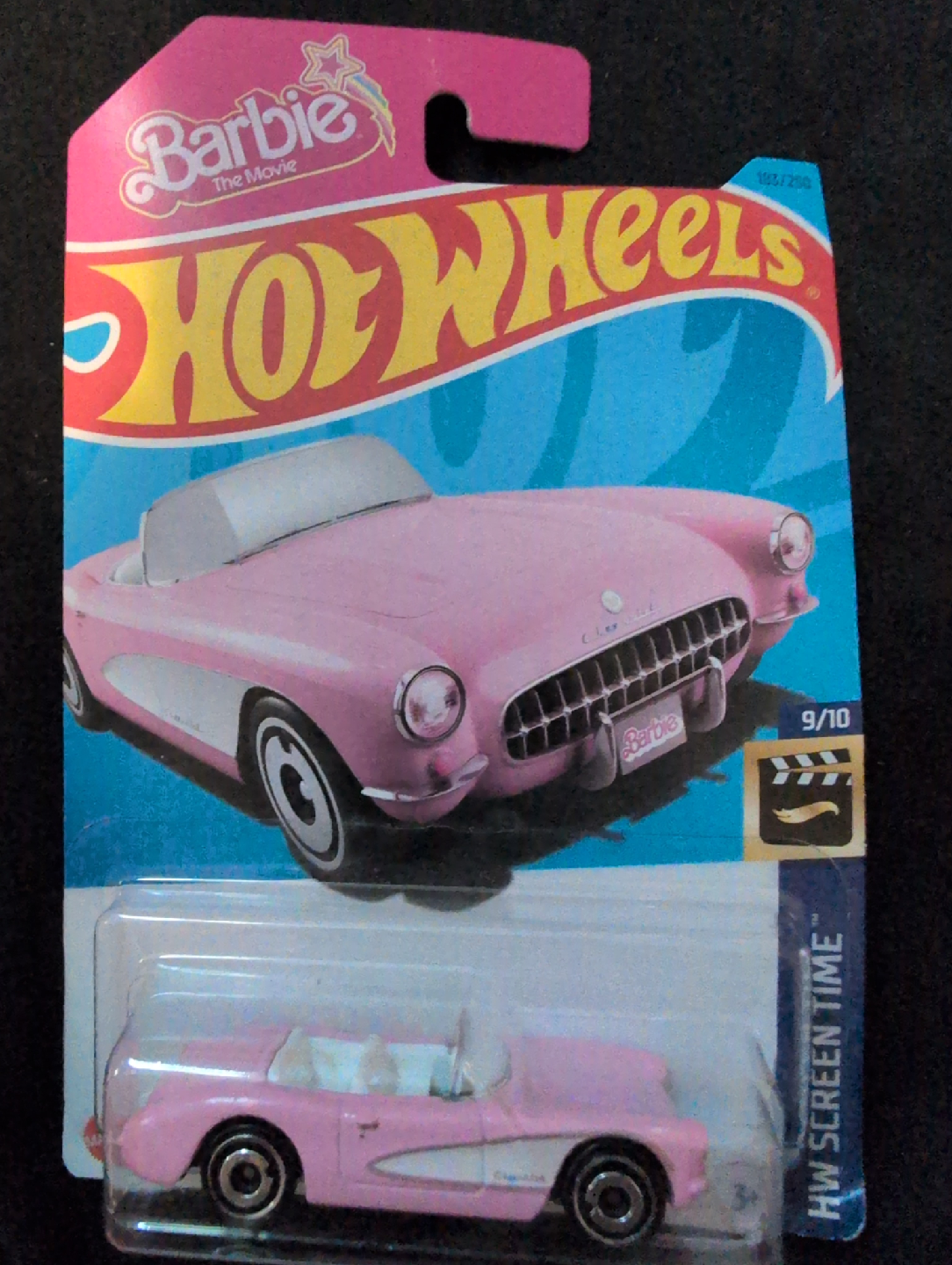 New Hot Wheels Barbie The Movie Corvette