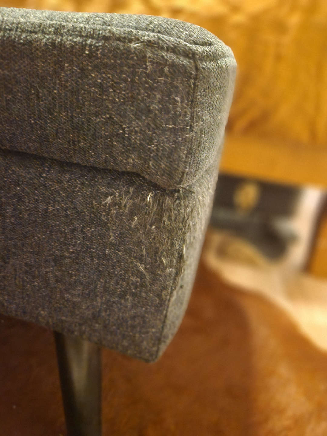 Grey Storage Ottoman Bench - photo 4