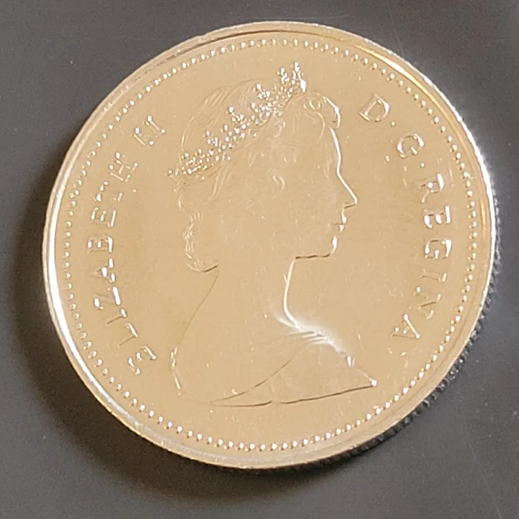 1984 Canada 50 Cents Coin thumbnail