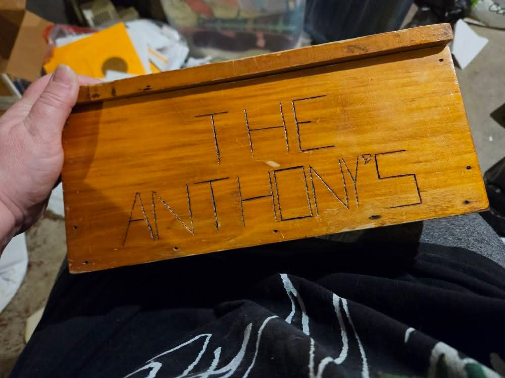 Wooden Box - The Anthony's