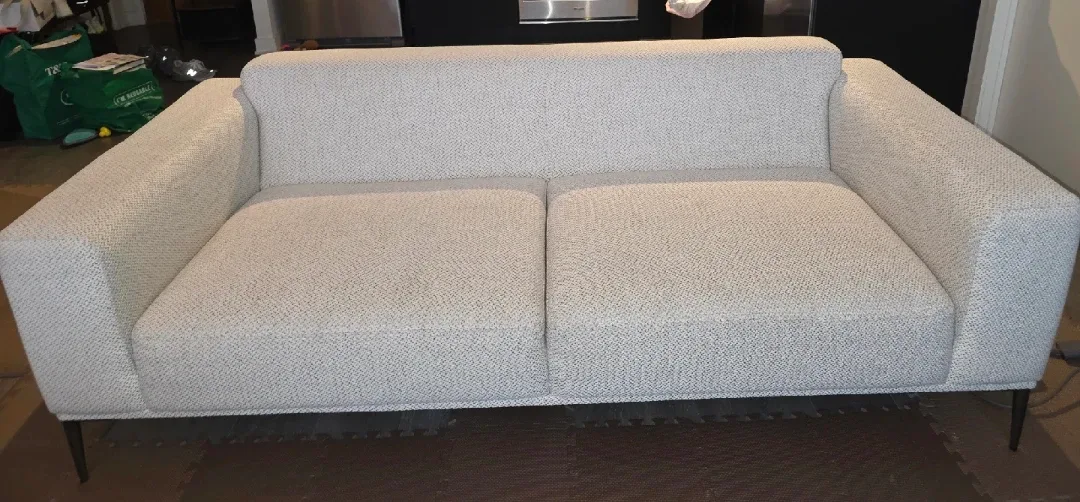 99% NEW! Structube Lounis Beige 3-seater Sofa image indicator(2)