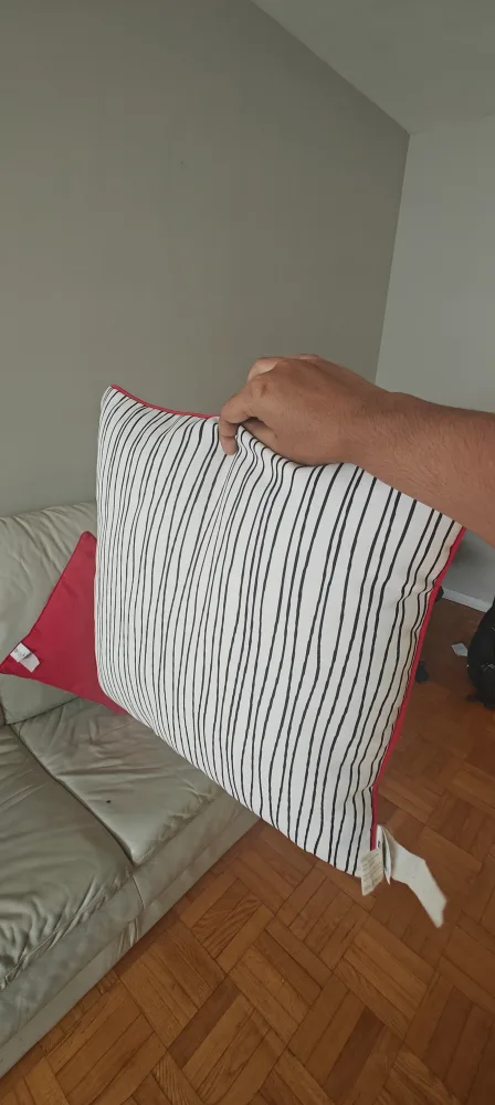 Red & White Throw Pillows - Set of 3 image indicator(4)