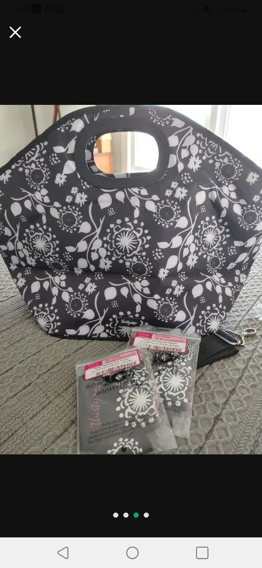 NEW. Thirty-One Insulated Lunch Bag image indicator(4)
