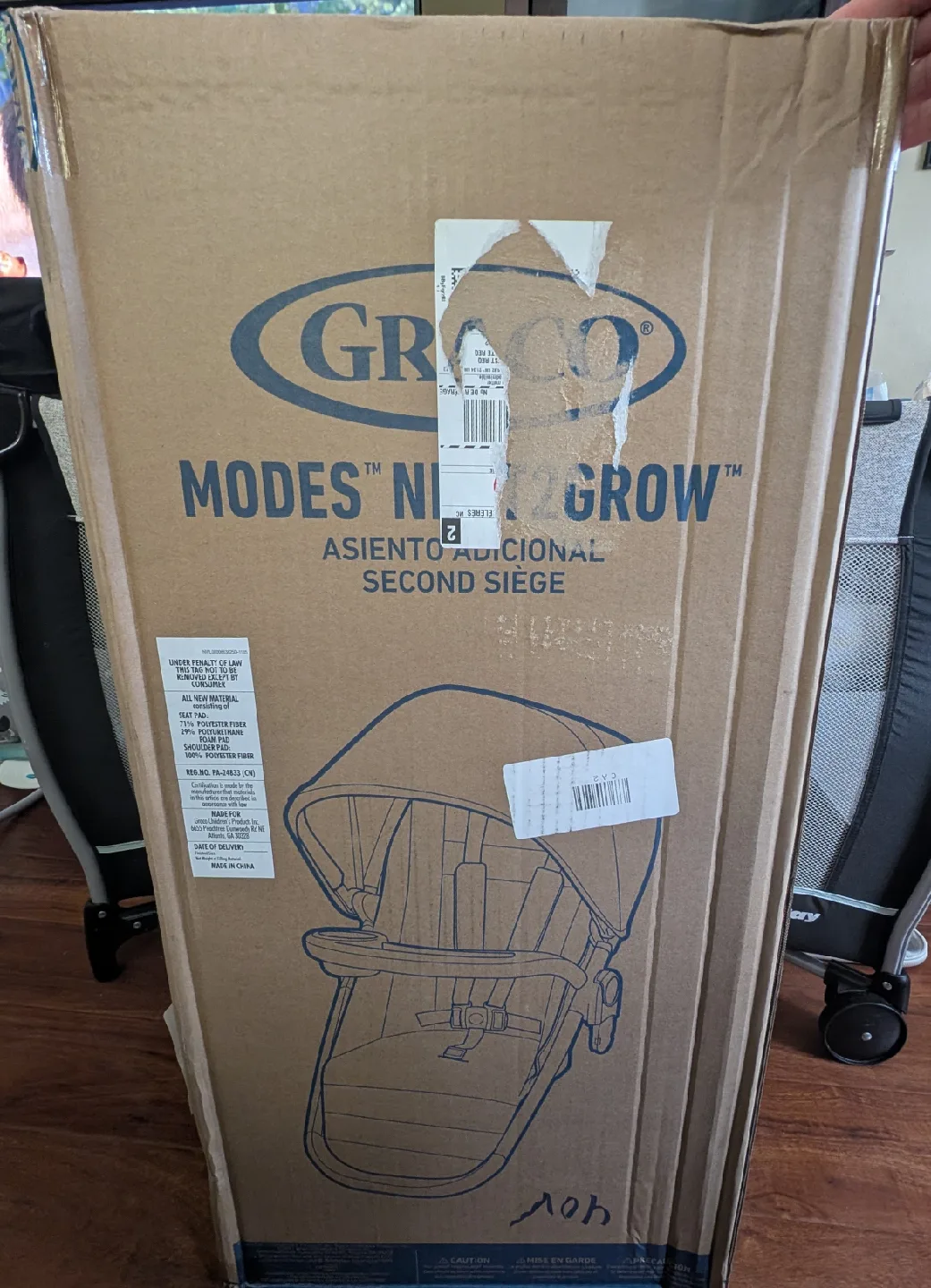 Graco Second Seat for Double Stroller BNIB image indicator(2)