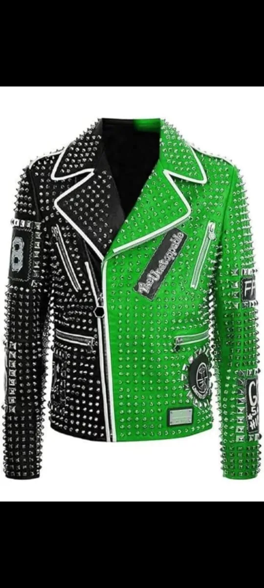 Studded Biker Jacket image indicator(4)