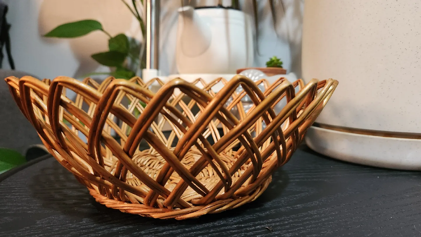 Woven Wicker Basket image indicator(6)